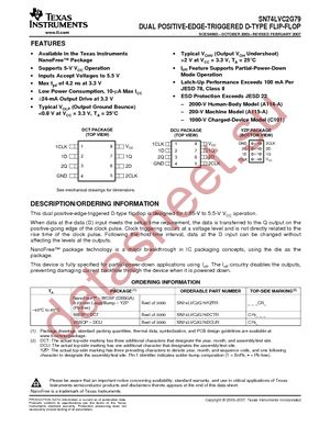 SN74LVC2G79DCUR datasheet  